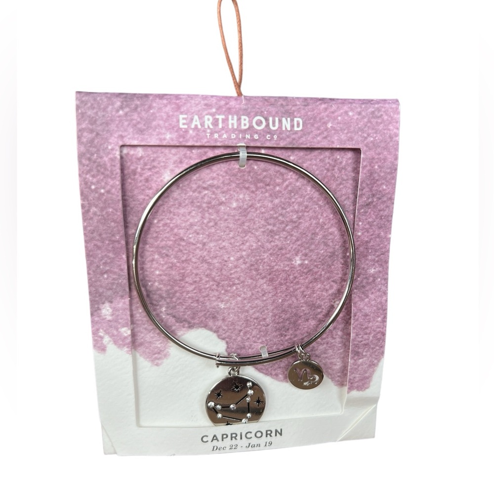 Capricorn Bangle Bracelet - Picture 2 of 4